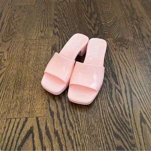 Mad Love Jelly Wedge Slides